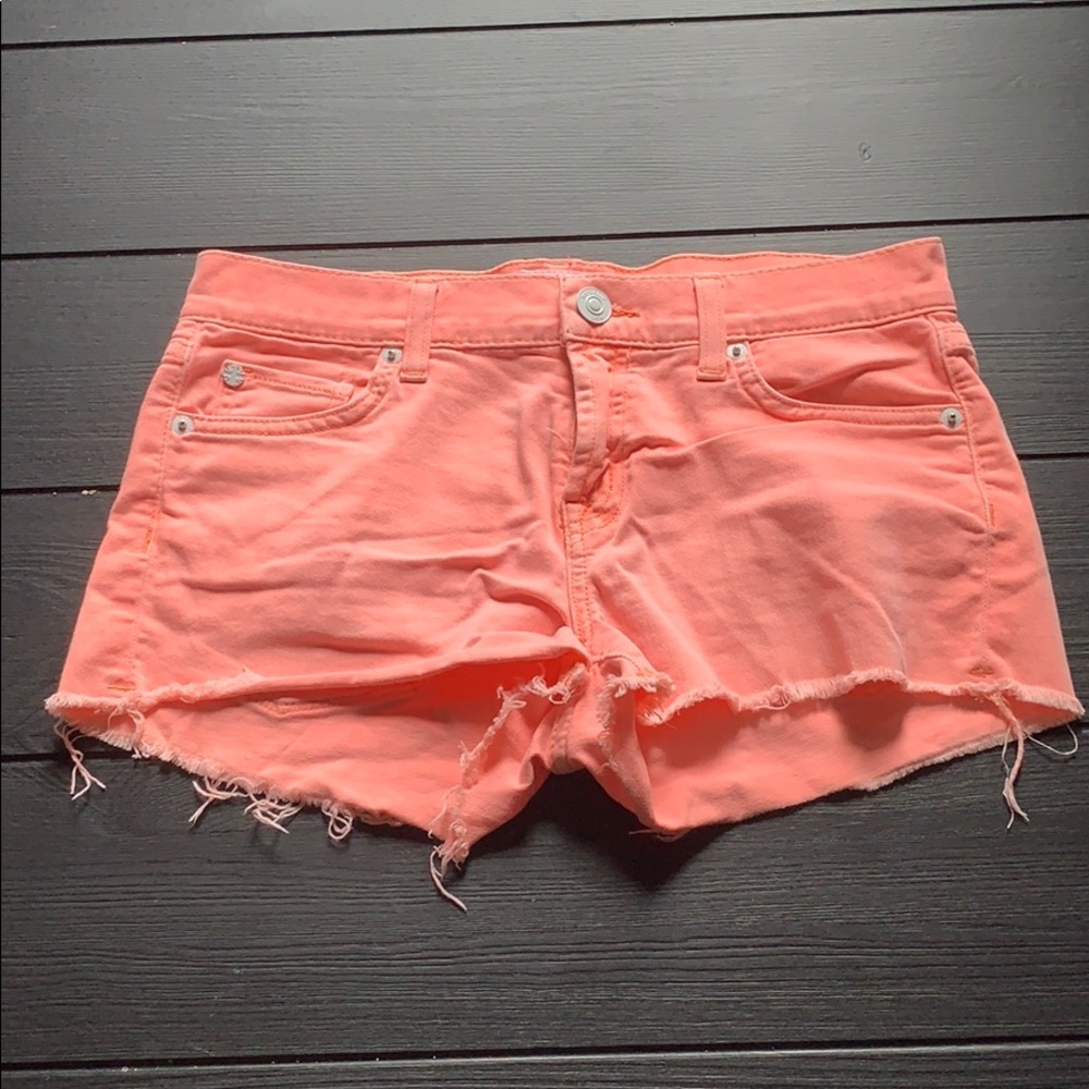 Bright pink shorts!